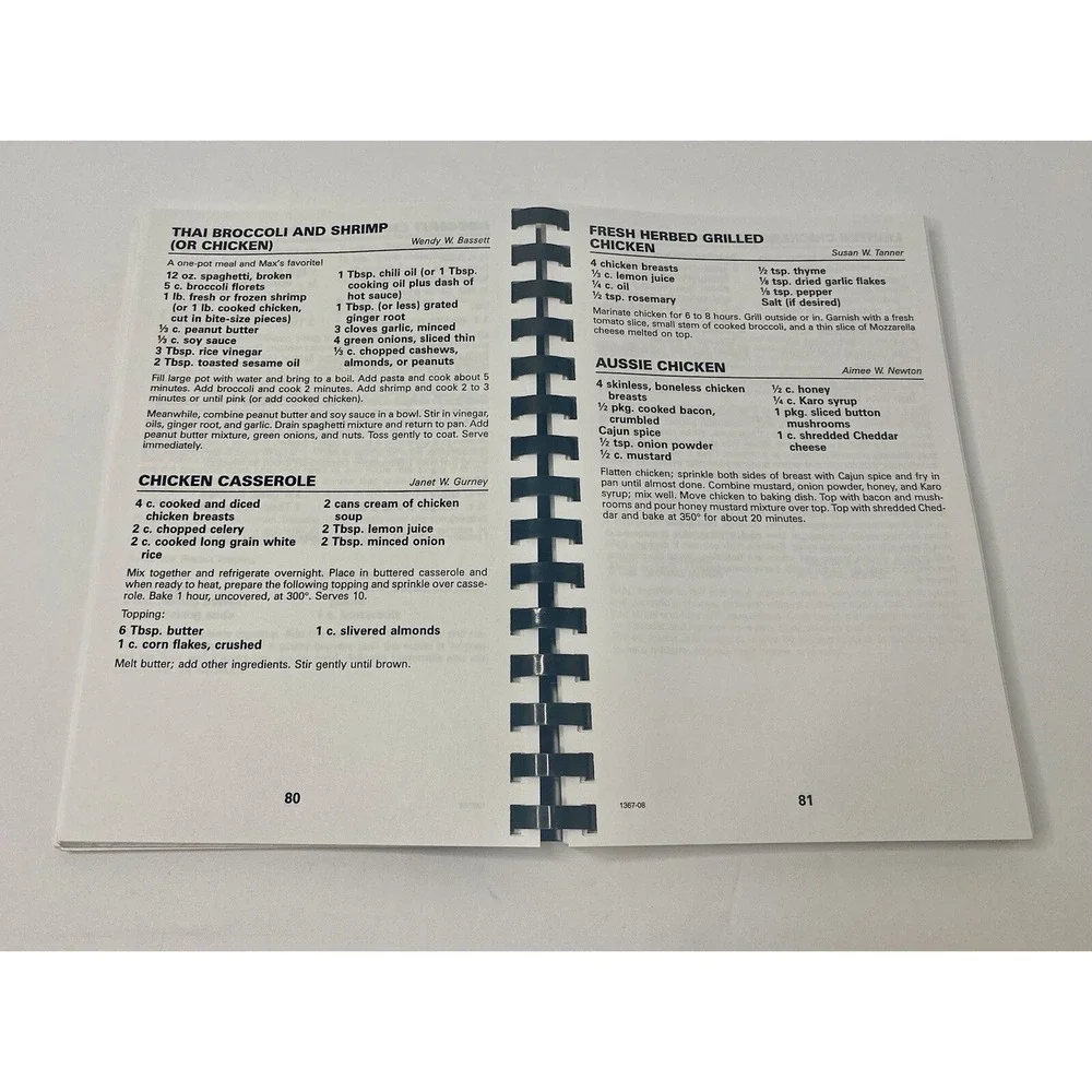 Favorite Winder Farms Family Recipes‎ Spiral Bound Cookbook 2009